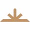 Ekena Millwork Saratoga Timber Gable Bracket, Western Red Cedar, 60"W x 27"H x 3 1/2"D x 5 1/2"F, 11/12 Pitch GBW060X27X0406SAR00SWR - alternate 1